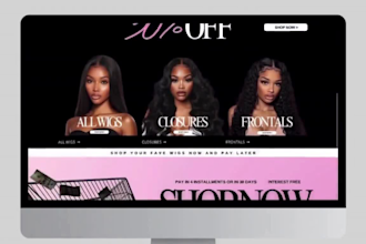 hair extension website hair extension shopify store hair extension website