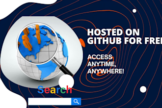 create a modern portfolio website or digital CV with free hosting and qr code