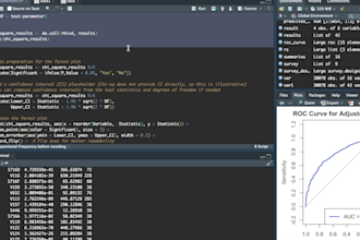 perform data analysis using spss, r, rstudio,  python, excel, and looker studio
