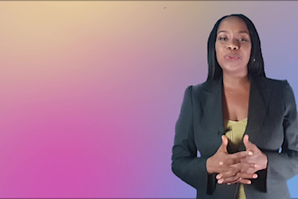do green screen and presenter spokesperson video that wins