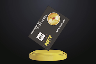 create 3d rotating nft card 3d crypto card