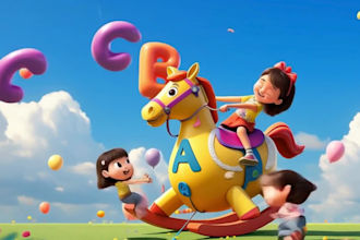create best 3d cartoon animated videos ,storytelling ,and kids music videos
