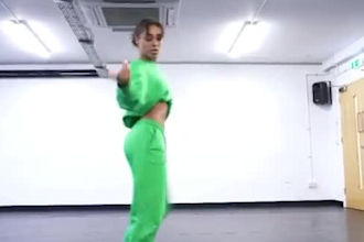do perfect dance video, viral twerk dance, group dance to promote songs