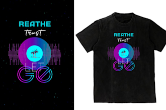 do streetwear style, vaporwave,synthwave,christian tshirt design