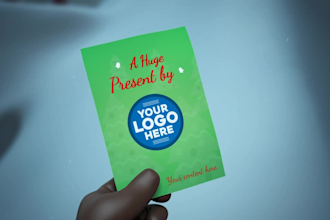 customize santa christmas animated greeting ads