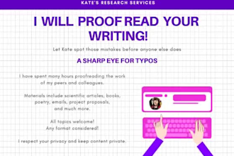 proofread the grammar and spelling of your amazing writing