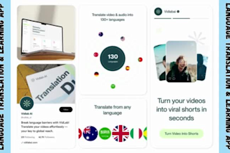 develop language learning app, e learning app and translator app, online class
