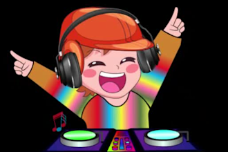 draw custom chibi cute emote or badges for kick, discord, youtube, twitch