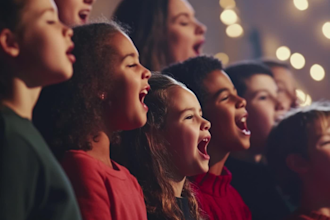 produce or record children or kids choir music for you