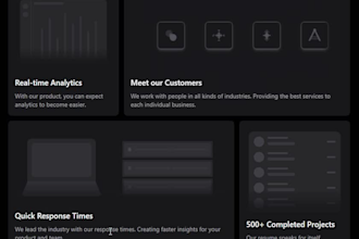 create an animated tailwind CSS component for you