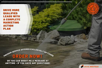 custom marketing strategy for power or pressure washing business very effective