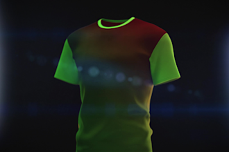 make 3d cloths design and mockup animation video