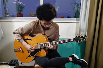 be your real jazz guitarist