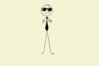 make stick figure animation video for youtube