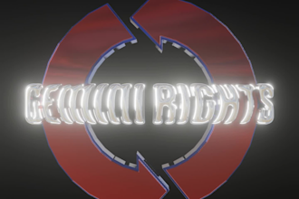 turn your 2d logo into 3d chrome with a spinning animation