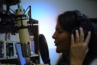 be your female voiceover in latin spanish