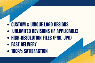 do minimalist logo design and favicon for your flat business
