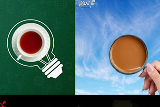create 2d poster, animate poster or motion video