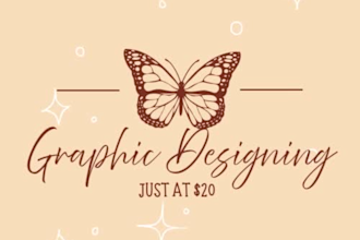 work creatively as a graphic designer and a logo designer