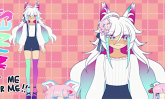 design and rig a custom live2d vtuber model, pngtuber