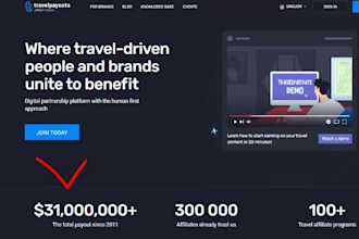 create a fully automated travel website for passive income