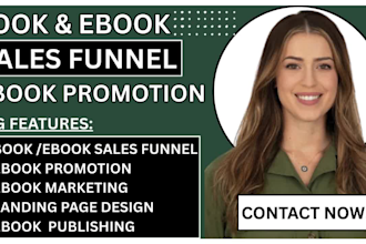 book, ebook marketing sales funnel, book, ebook promotion, ebook sales funnel