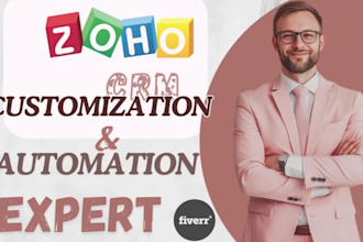 setup zoho crm customization and automation for your business