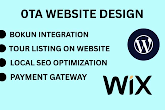build a tour agency website with ota listing and bókun integration