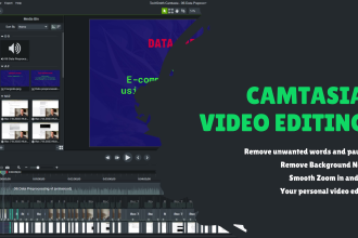 edit your screencast and online course video using camtasia
