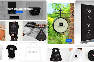 design highly business logo and branding with full brand kit