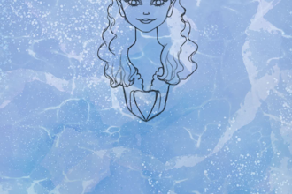 illustrate a magical articulated paper doll for your project