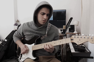 record an electric guitar track for you