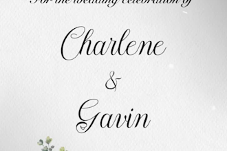 make a digital party invitation for you