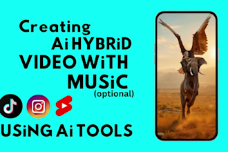 create ai fusion,ai animated video for youtube short, tiktok and instagram reels