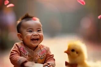engaging ai baby animation