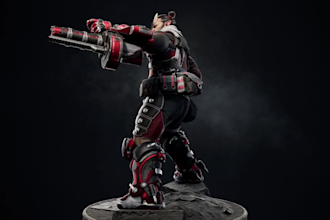 make 3d ue5 or unity game character, metahuman, mage, stylized character model