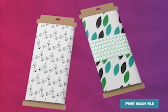 make seamless pattern, textile or print design