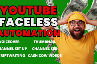 set up youtube cash cow channel create trending faceless cash cow video topics