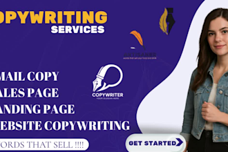 write SEO website copywriting sale page email copy landing page copywriting