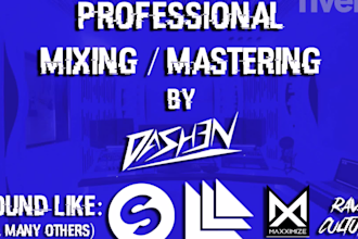 professionally mix or master your song in 1h