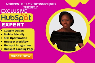 be your hubspot CRM hubspot website landing page setup automation workflow