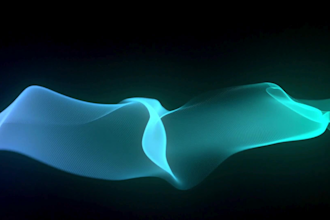 4k 3d abstract animation 3d loop animation abstract art nft houdini anyma video