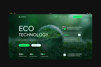 design a high converting webflow landing page
