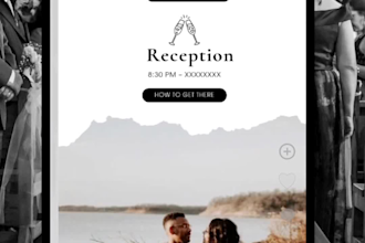 design your personalized digital invitation for any event
