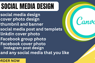 design social media in canva to improve your design
