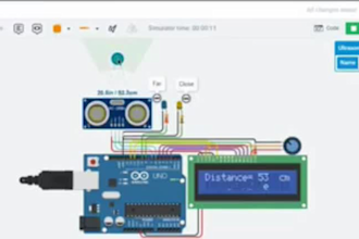 circuit simulation circuit schematic in tinkercad, proteus, altium multisim
