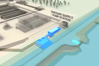 do 3d industrial animation water treatment sevage engineering  machinery video