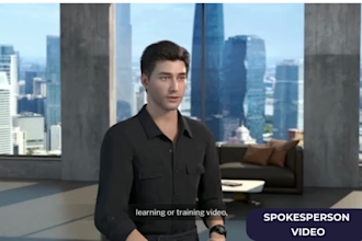 professional spokesperson for promo videos ugc greenscreen actor service
