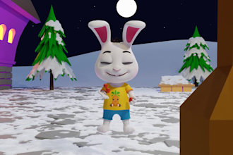do 3d character animation in movement,autodesk maya,blender