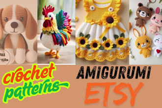 crochet custom amigurumi etsy plug toys or dolls just for you